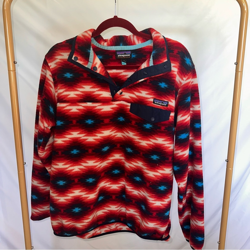Patagonia Synchilla Southwest Print Fleece Pullover